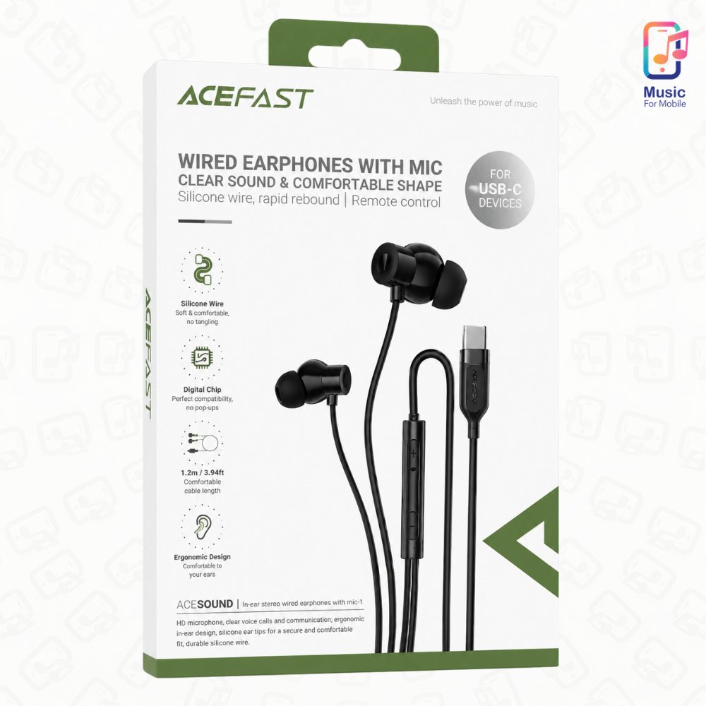 Clear Sound with Mic - Wired Earphones