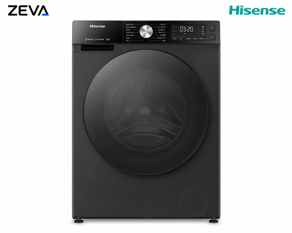 Hisense 12kg Front Load Washing Machine with 1400 RPM and Wi-Fi Control