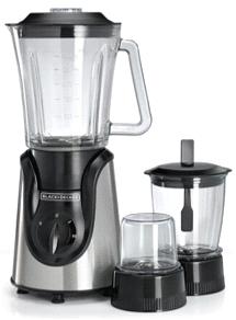 BLACK+DECKER BX600G-B5 Glass Blender with Grinder and Chopper