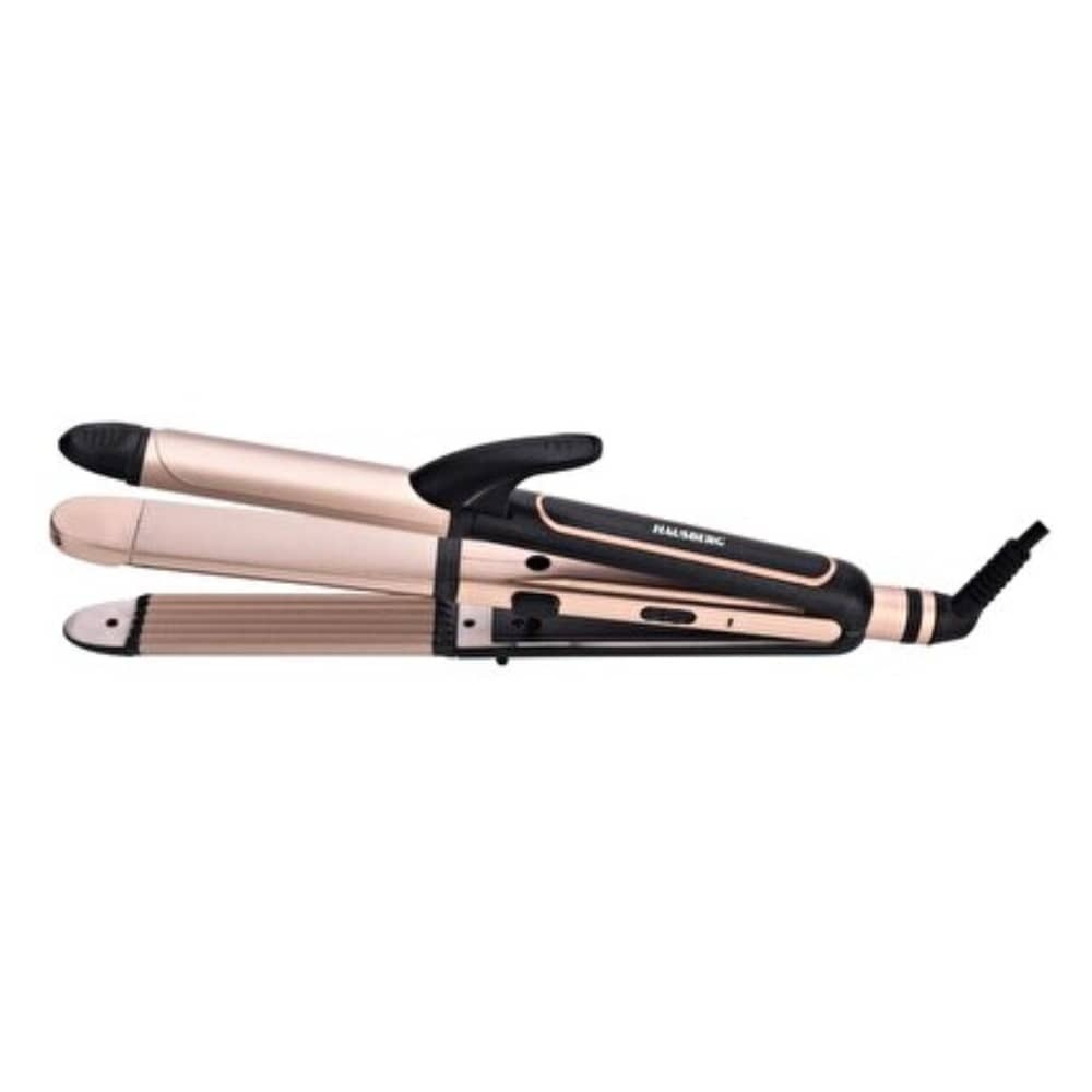 Hausberg HB-208NG Hair Styler - 3-in-1 - Black/Gold