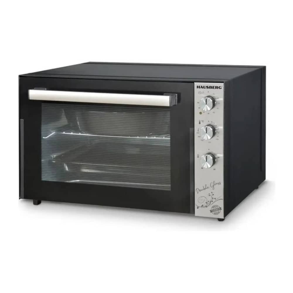 Hausberg HB-8020B Conventional Electric Oven - 70L - Black