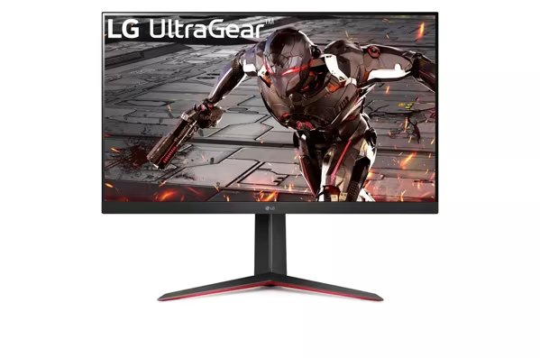 شاشة ألعاب إل جي UltraGear مسطحة 31.5 بوصة QHD VA بتردد 165Hz ودعم HDR10 موديل 32GN650-B