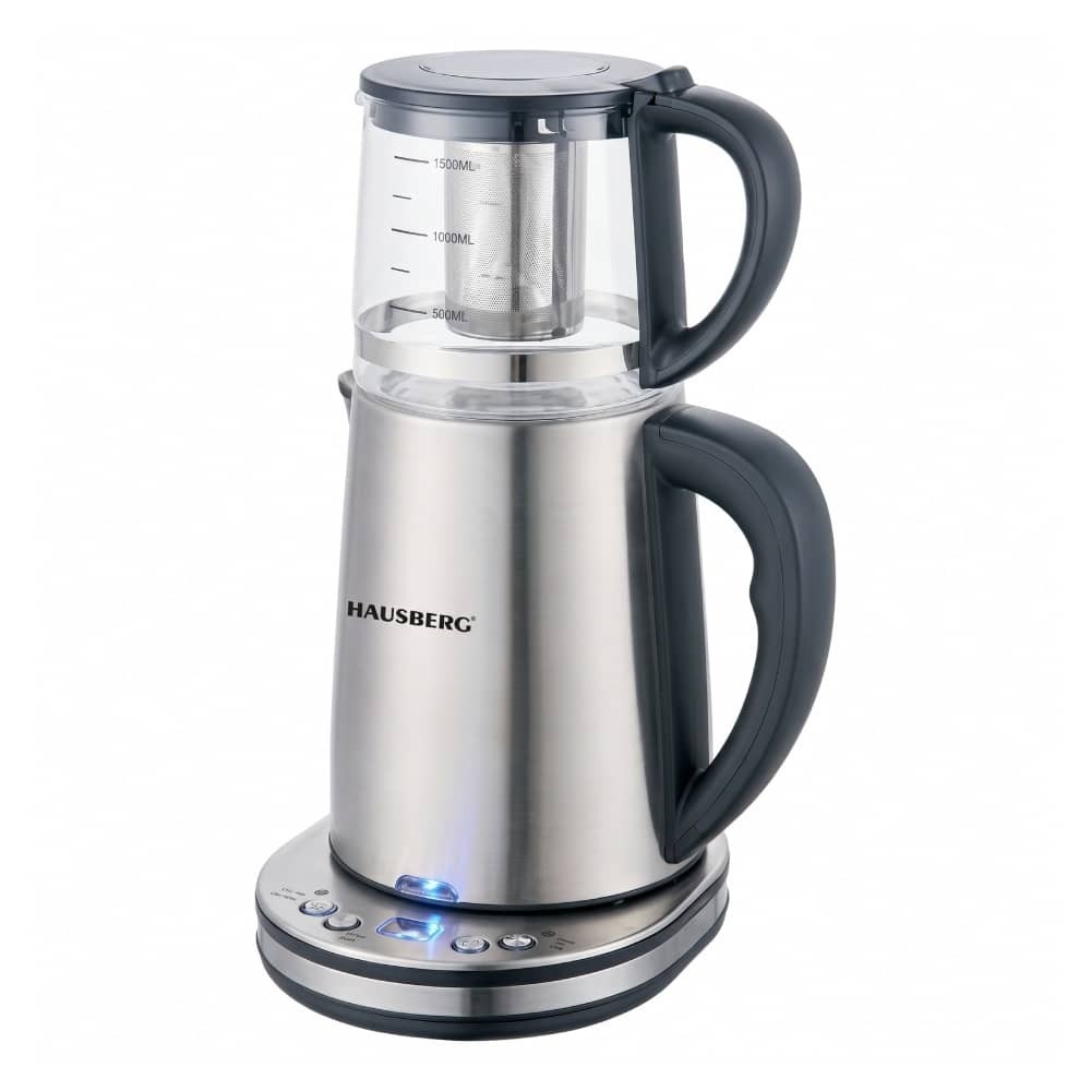 Hausberg HB-3640IN Electric Kettle - 1.8L - Stainless Steel