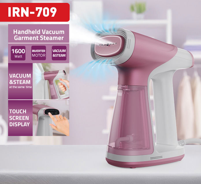 جهاز بخار ومكنسة شفط محمولة للملابس IRN-709