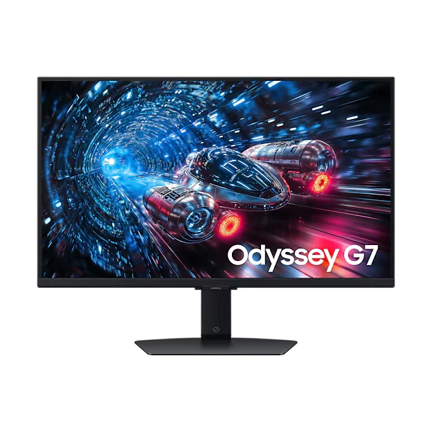 شاشة ألعاب سامسونج أوديسي جي 7 المزدوجة 27 بوصة 4K - Samsung Odyssey G7 LS27FG706EMXUE