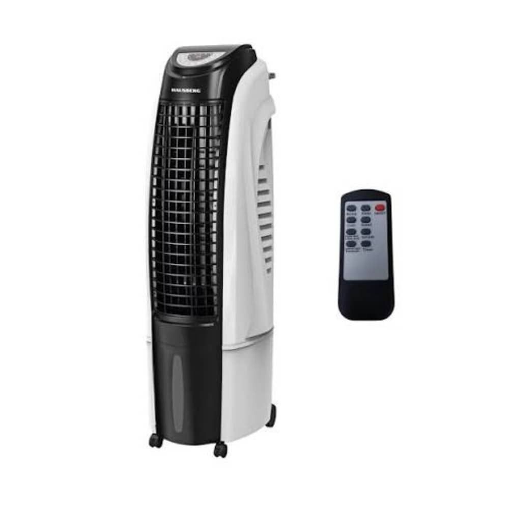 Hausberg HB-5966NG Portable Electric Air Cooler - 30 Liters - Black