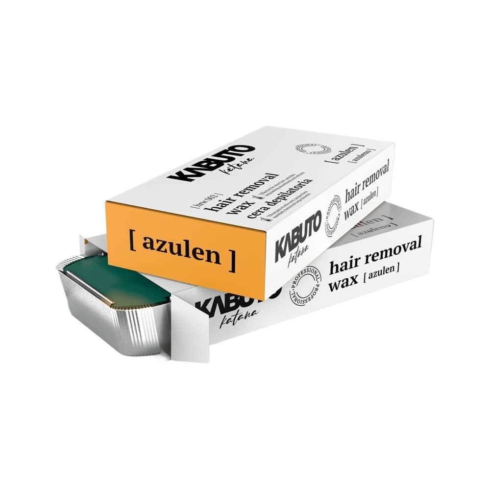 شمع إزالة الشعر كابوتو Kabuto صلب أزولين Azulen – 500gm