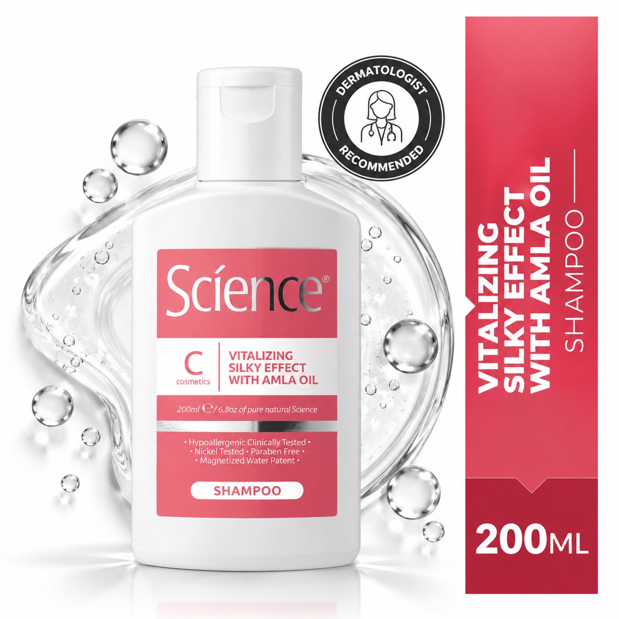 Vitalizing Shampoo Silky effect with Amla Oil
