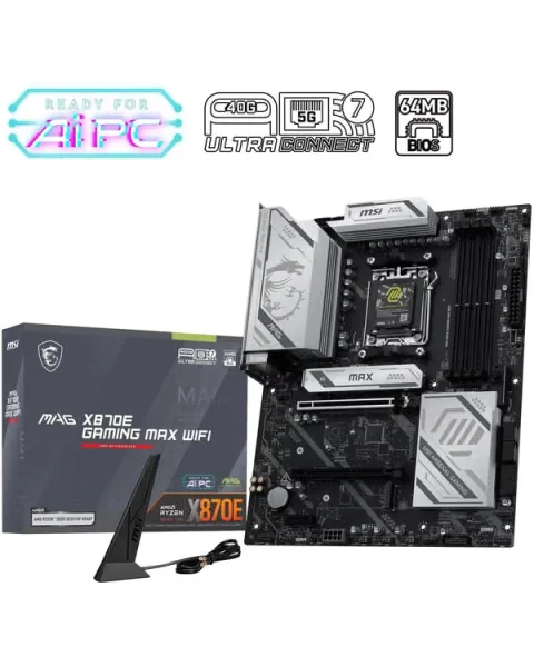 لوحة أم إم إس إي ماج X870E جيمنج ماكس واي فاي