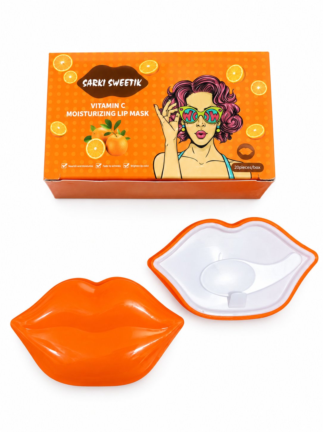 ماسك الشفاه بالبرتقال – Vitamin C