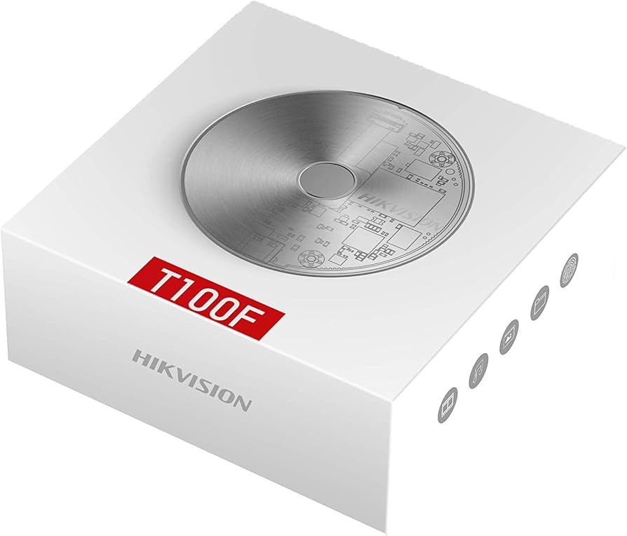 Hikvision T100F Portable External SSD 512GB with Fingerprint