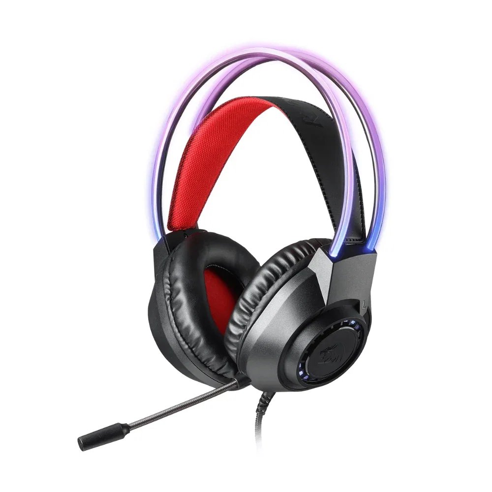 Redragon H231 Scream RGB Gaming Headset - Black