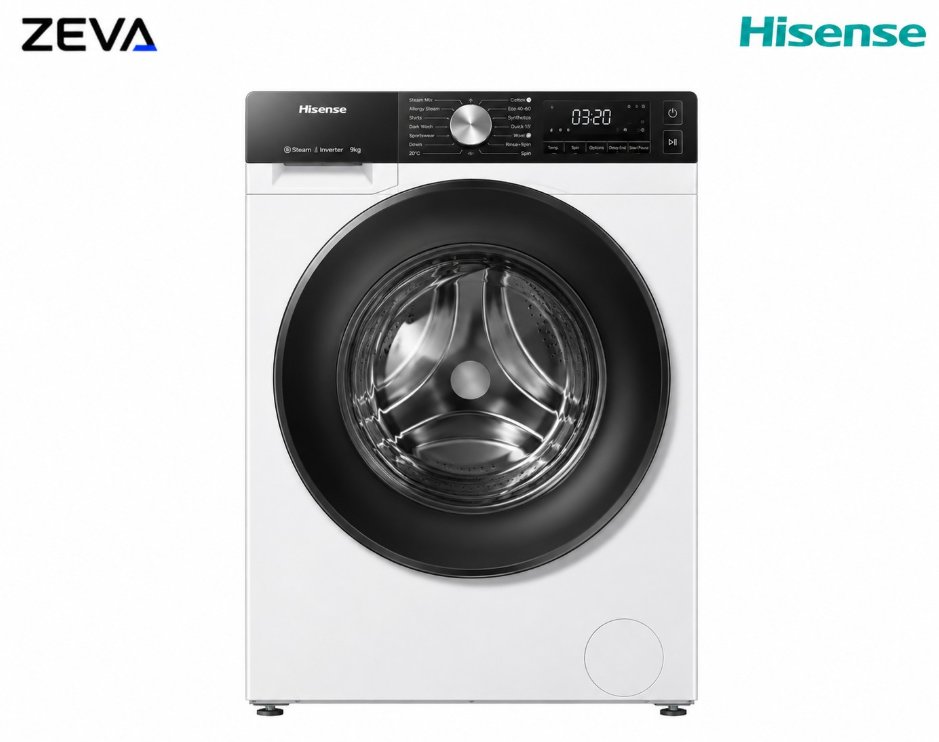 Hisense 10.5kg Front Load Washing Machine with 1400 RPM and LED Digital Control