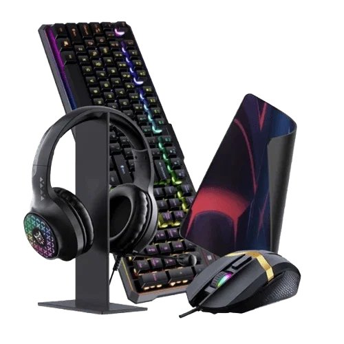 طقم ألعاب الكمبيوتر ONIKUMA TZ5008 المتكامل مع إضاءة RGB
