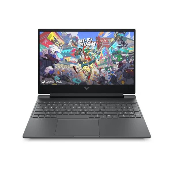 لابتوب HP Victus 15-fa2082ne، معالج Intel Core 7-240H، رام 16GB، SSD سعة 1TB، كرت شاشة NVIDIA GeForce RTX 5060 بسعة 8GB، شاشة