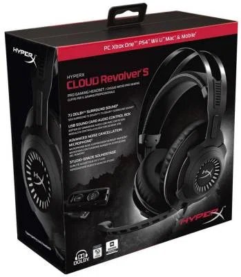 HyperX Cloud Revolver S Gaming Headset with Dolby 7.1 Surround Sound