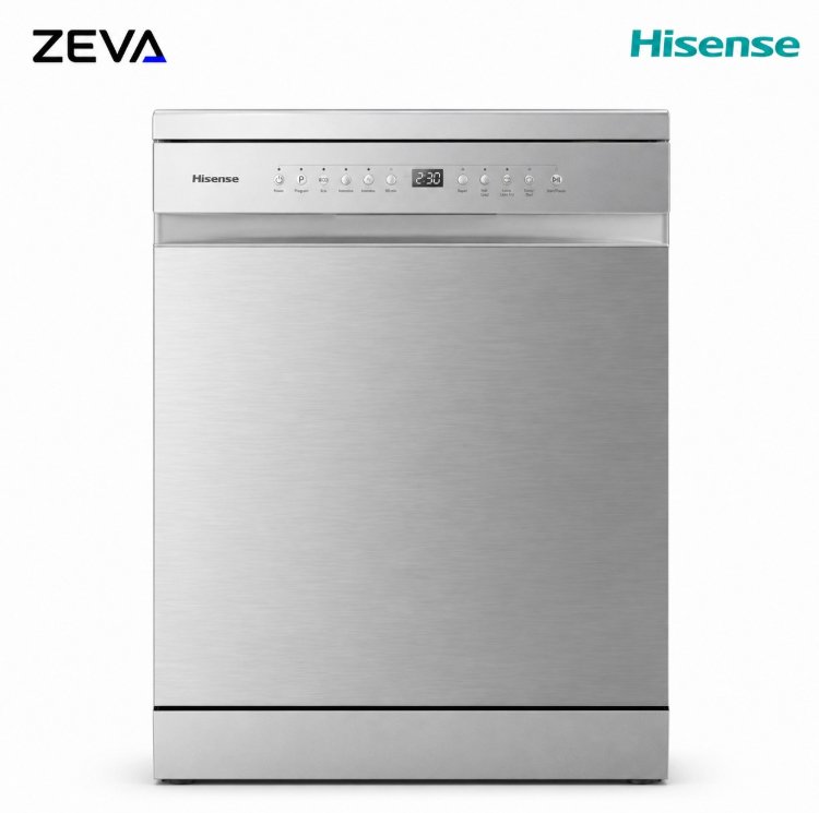 غسالة صحون هايسنس 16 سيت مع محرك Inverter وتقنية التعقيم UV