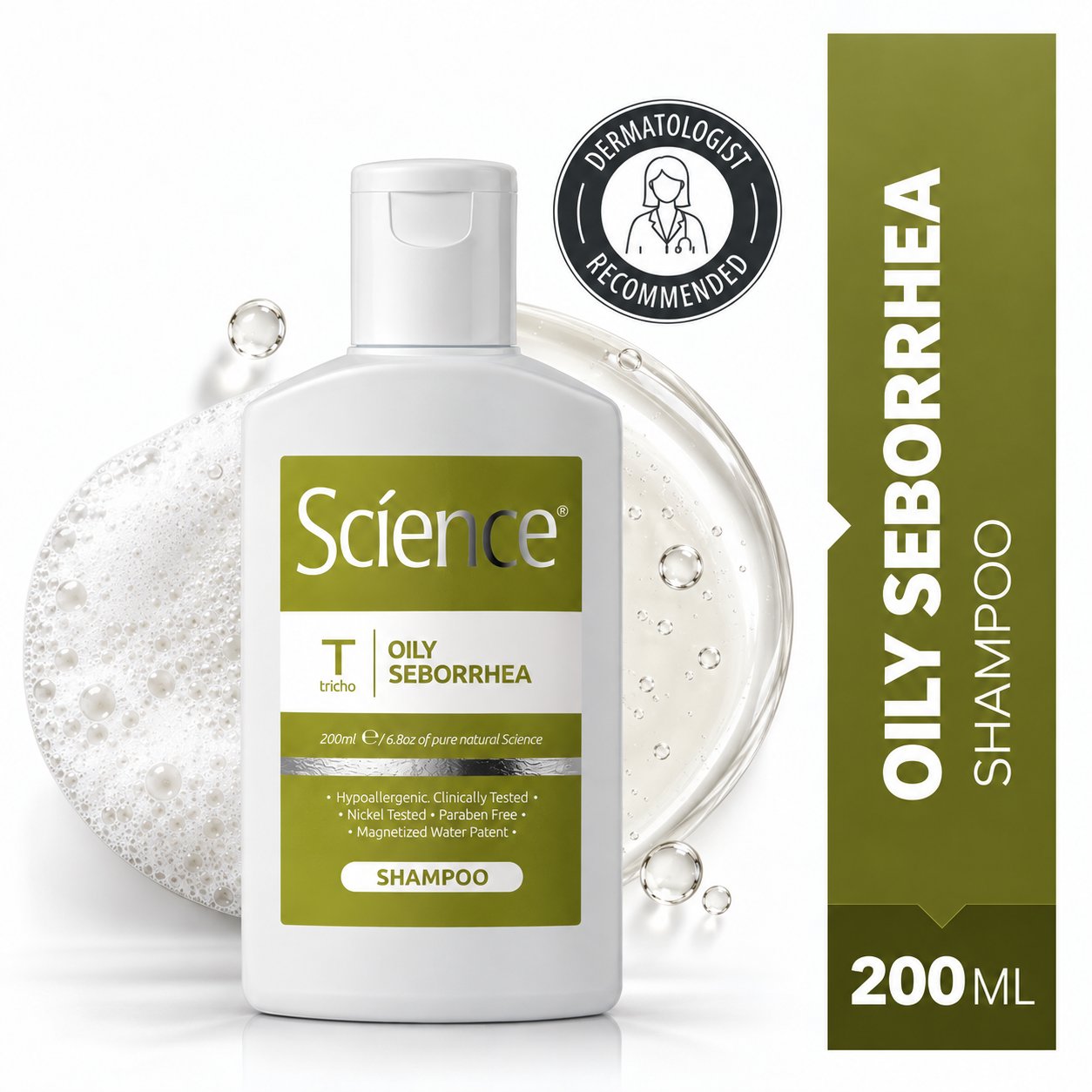 Oily seborrehea shampoo