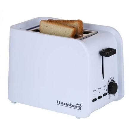 Hausberg HB-195VR Toaster - 2 Slices - White