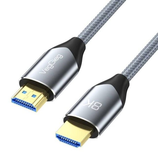 كيبل فيجيغ HDMI 2.1 بهيكل معدني بدقة 8K بطول 2 متر (موديل V-H403