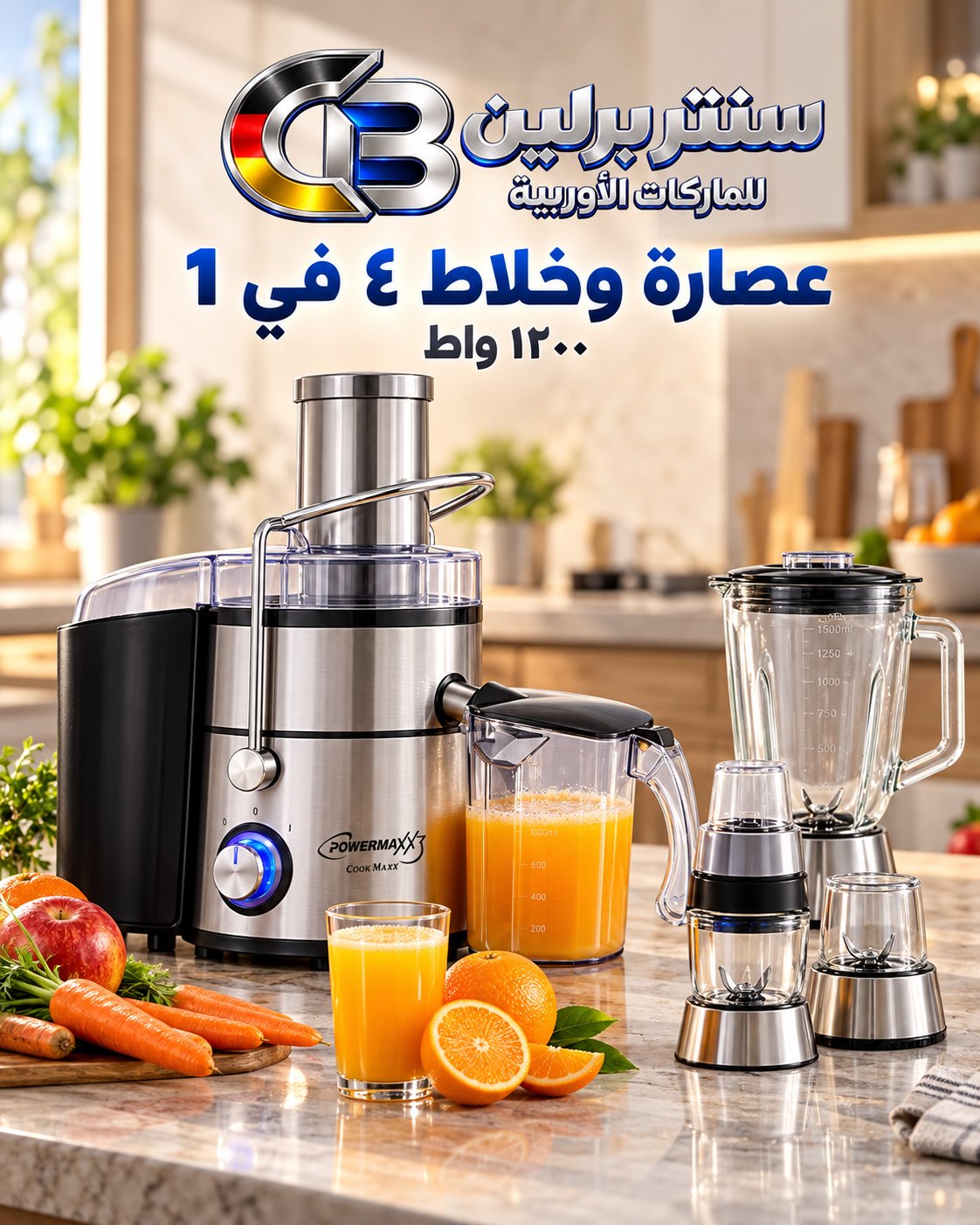 عصارة وخلاط