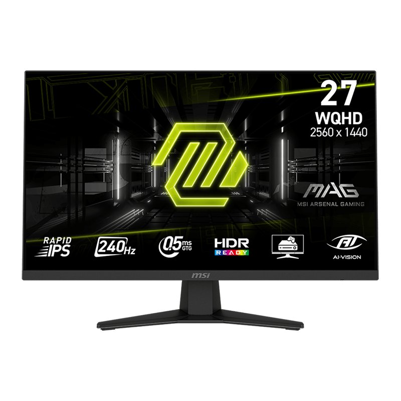 MSI MAG 274QF X24 27" WQHD 240Hz Rapid IPS Gaming Monitor