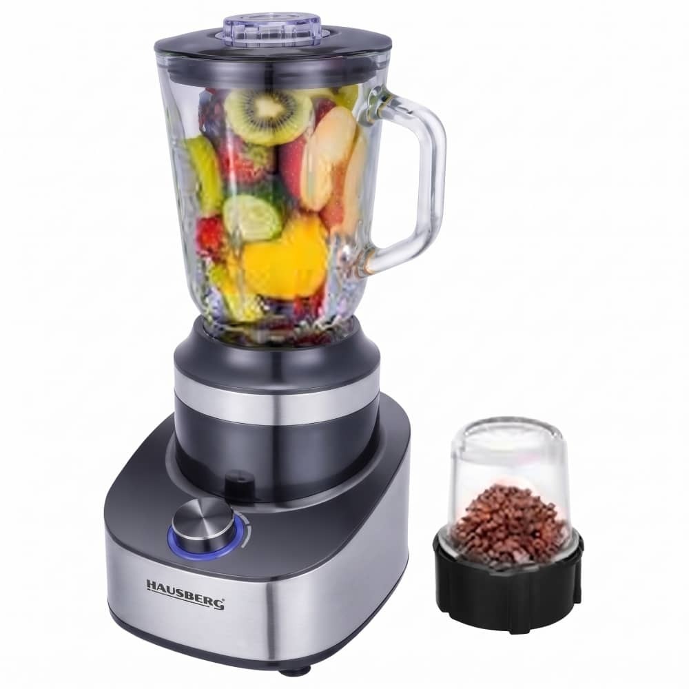 Hausberg HB-7765 Blender - 1.5L - Stainless Steel