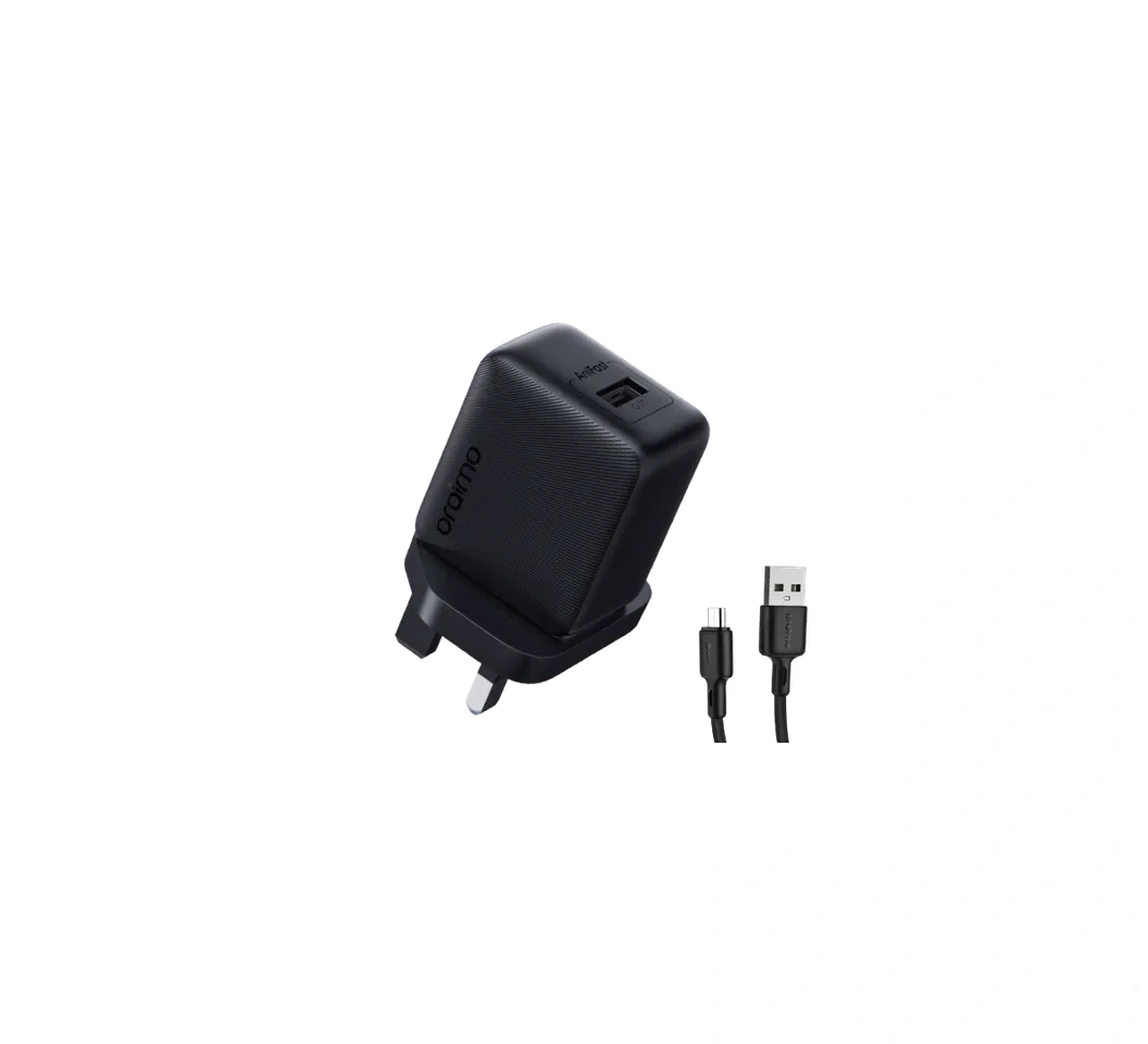 طقم شاحن Oraimo UK OCW-5184U+M53Black