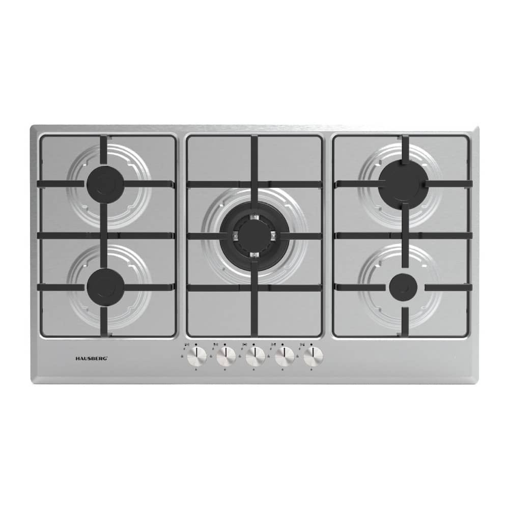 Hausberg HB-587IN Wall-Mount Inclined Cooker Hood - 60cm - Stainless Steel