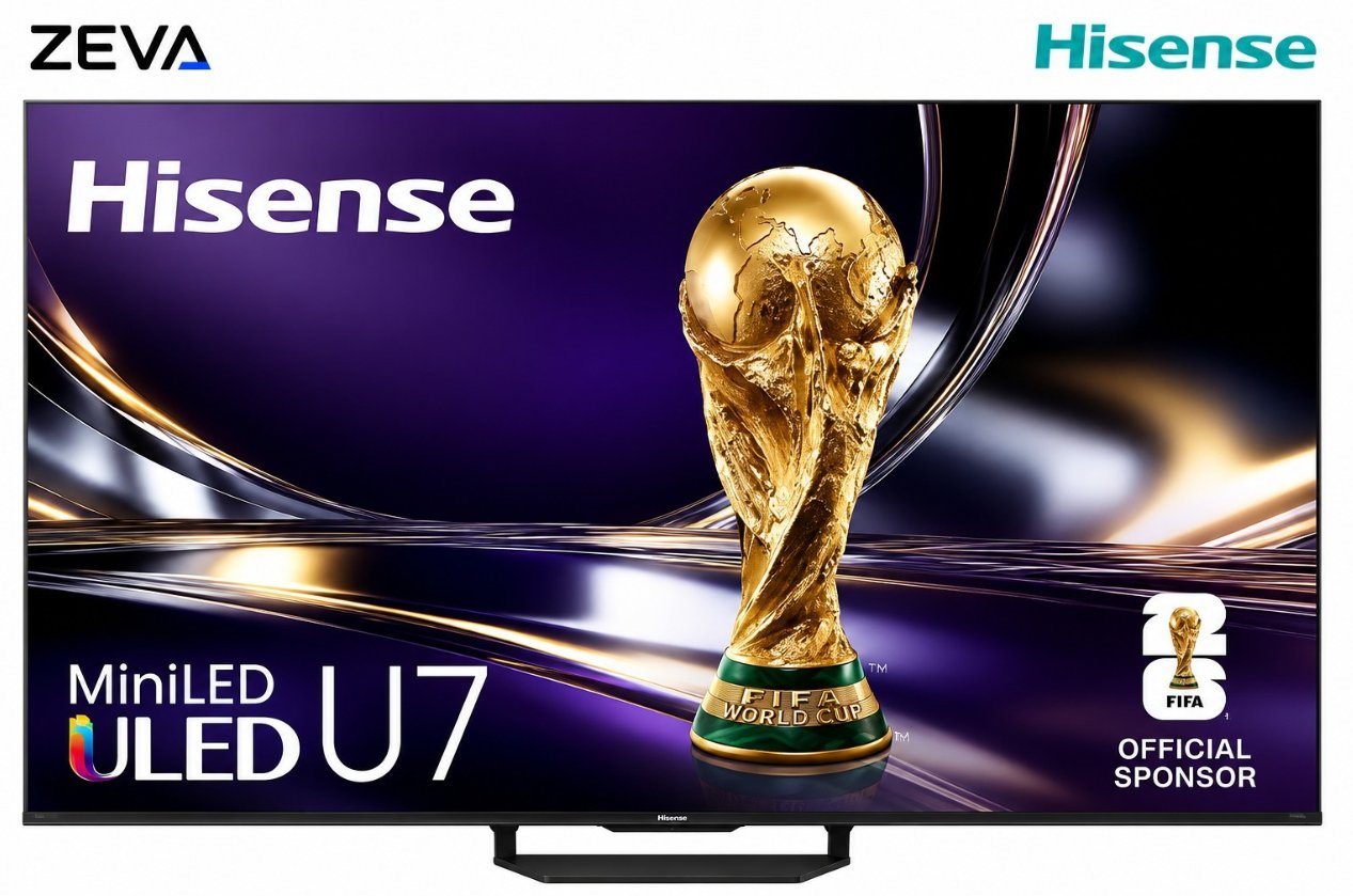 شاشة هايسنس 85 إنش Mini-LED PRO 4K ذكية مع معدل تحديث 165Hz ومعالج Hi-View AI Engine PRO
