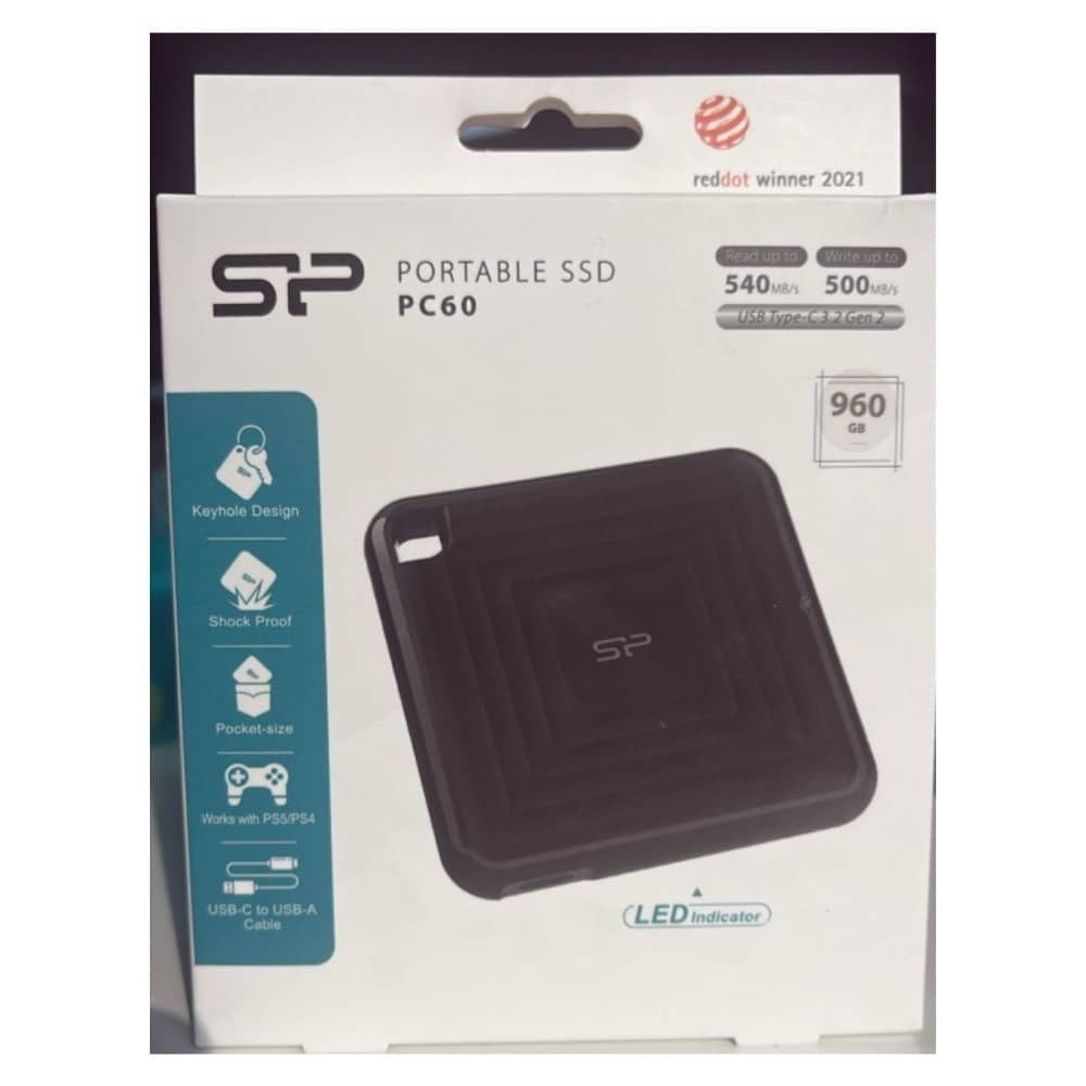 Silicon Power A60 External SSD - 4TB