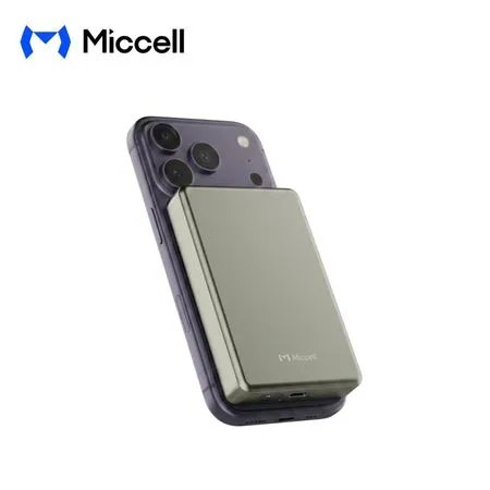 باور بنك مغناطيسي Miccell VQ-P31S بسعة 10000 ملي أمبير