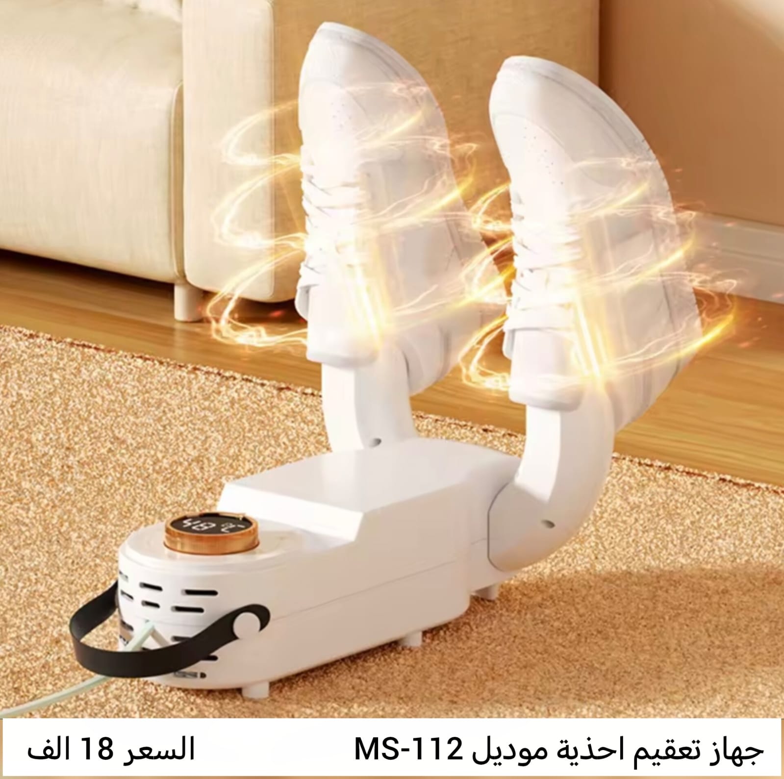معقمة ومجففة احذية