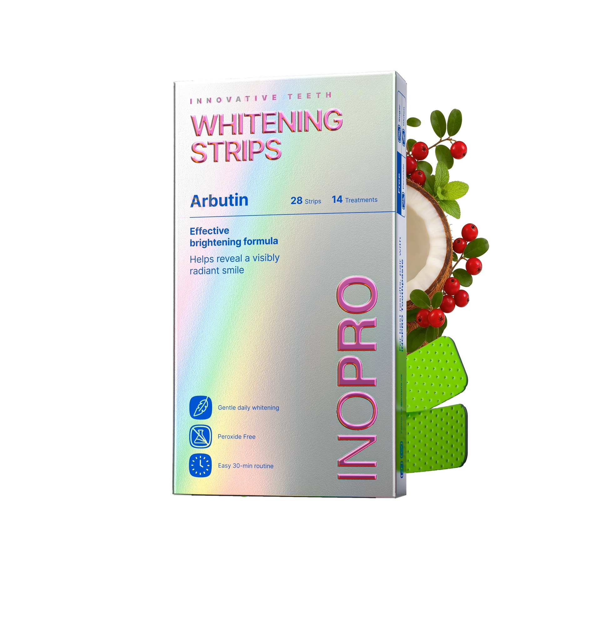 اينوبرو شرائط تبييض تساعد على إزالة البقع