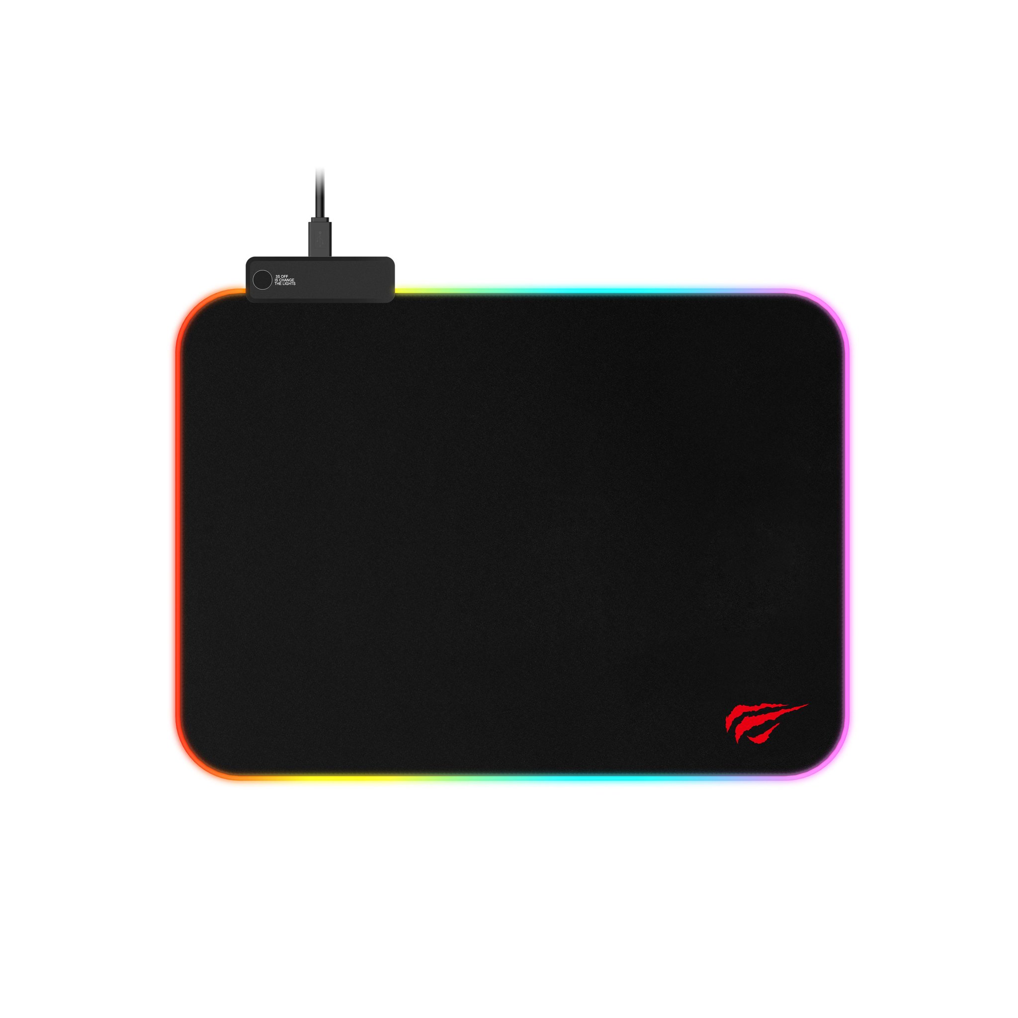 هافت MP901 لوحة الماوس 360 * 260 * 3 ملم أسود
