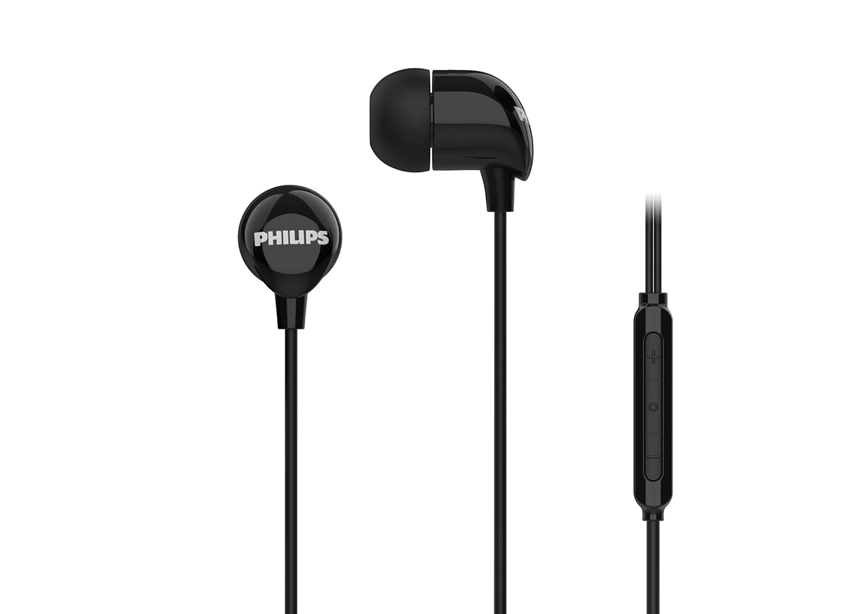 فيلبس TAE2146BK/97 سماعة سلكية باللون الاسود نوع USB-C