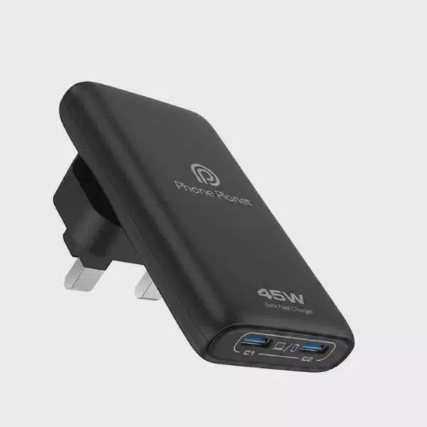 شاحن جداري 45 واط متعدد المنافذ من فون بلانيت PP-45W
