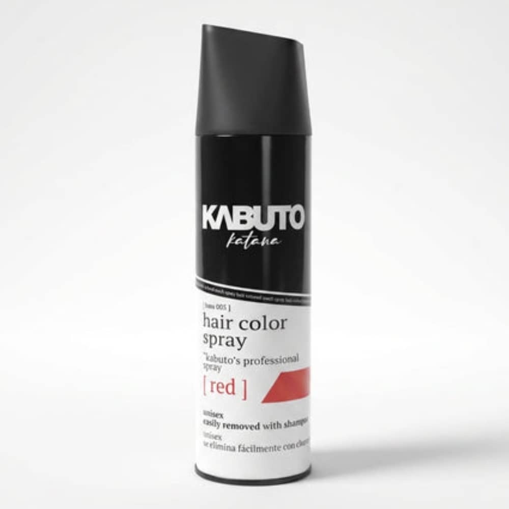 بخاخ صبغ الشعر كابوتو Kabuto بحجم 150ml – أحمر