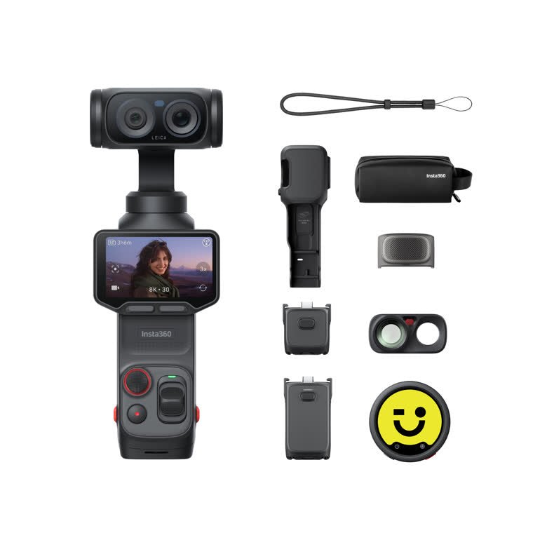 كاميرا Insta360 Luna Ultra باقة Creator Bundle