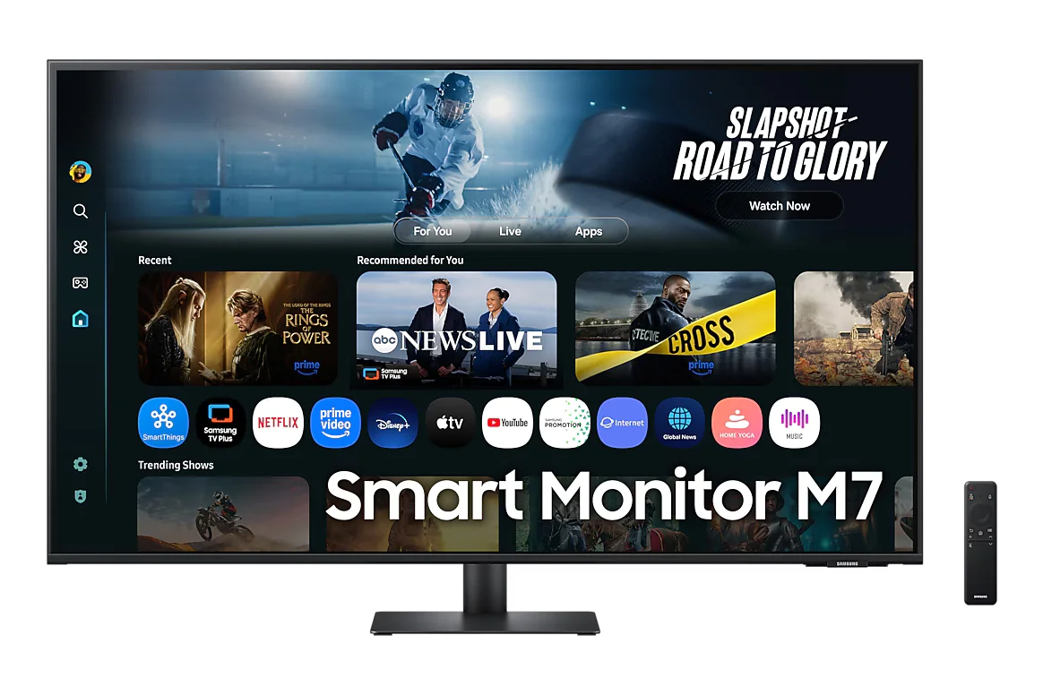 شاشة سامسونج الذكية ام 7 قياس 43 بوصة 4K - Samsung Smart M7 LS43FM702UMXUE