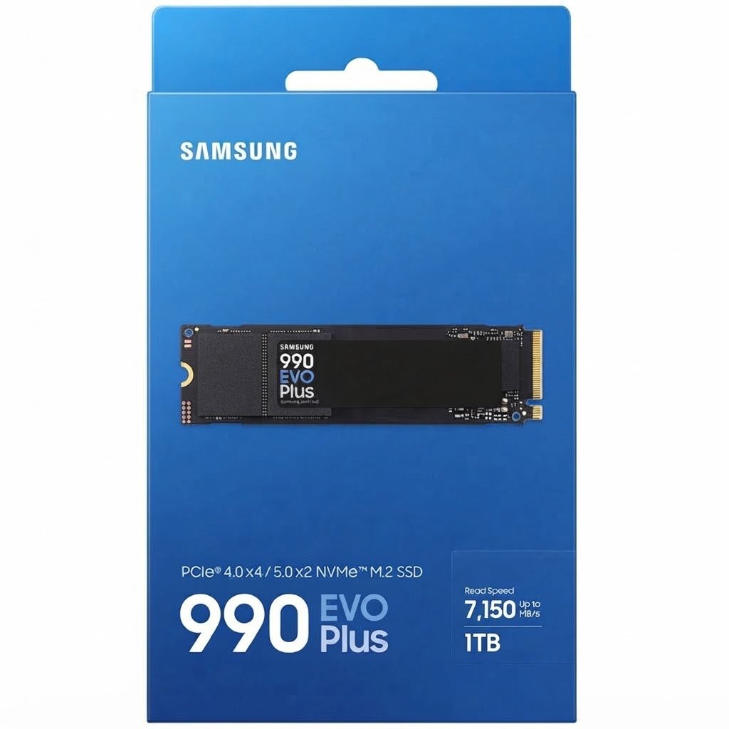 Samsung 990 EVO Plus 1TB SSD NVMe M.2