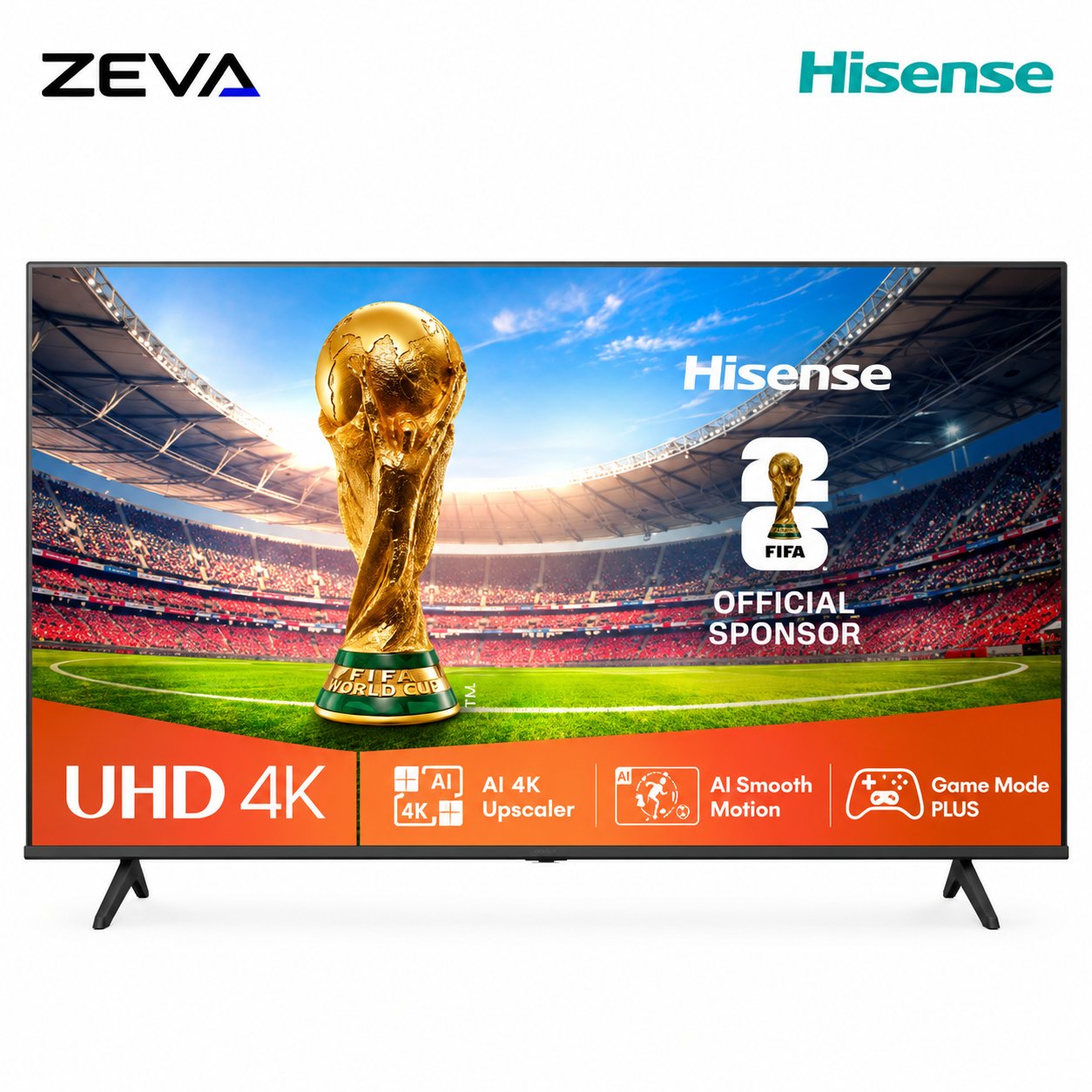 Hisense 58-Inch 4K UHD Smart LED TV with Dolby Vision and VIDAA OS