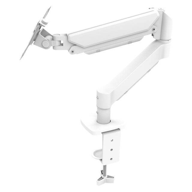 Xtrike Me HT-20 Desk-Mount 360° Monitor Arm (White)
