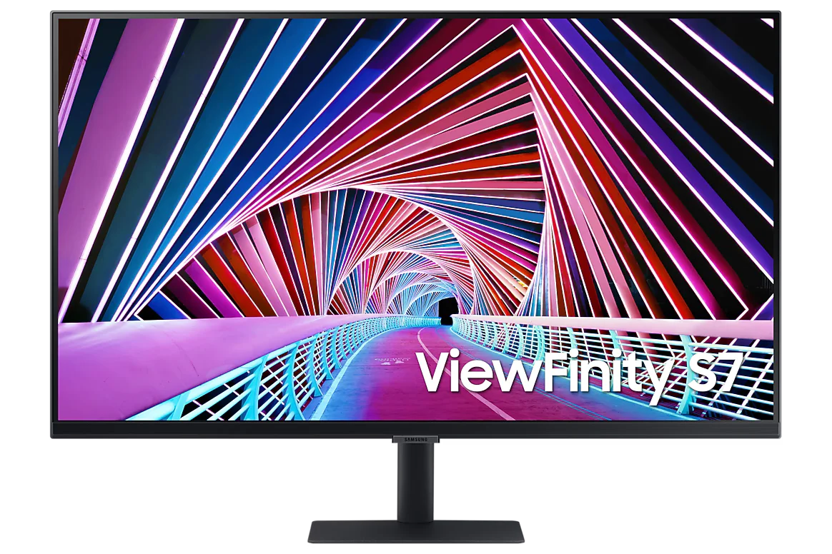 شاشة الأعمال سامسونج فيوفينيتي اس 7 قياس 32 بوصة 4K - Samsung ViewFinity S7 LS32A700NWMXZN