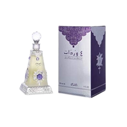 عطر 4 وردات المركز الزيتي للنساء - دهن عطر