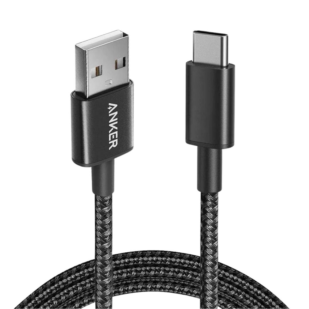 Anker Nylon Braided USB-A to USB-C Cable 6ft- 1.8m