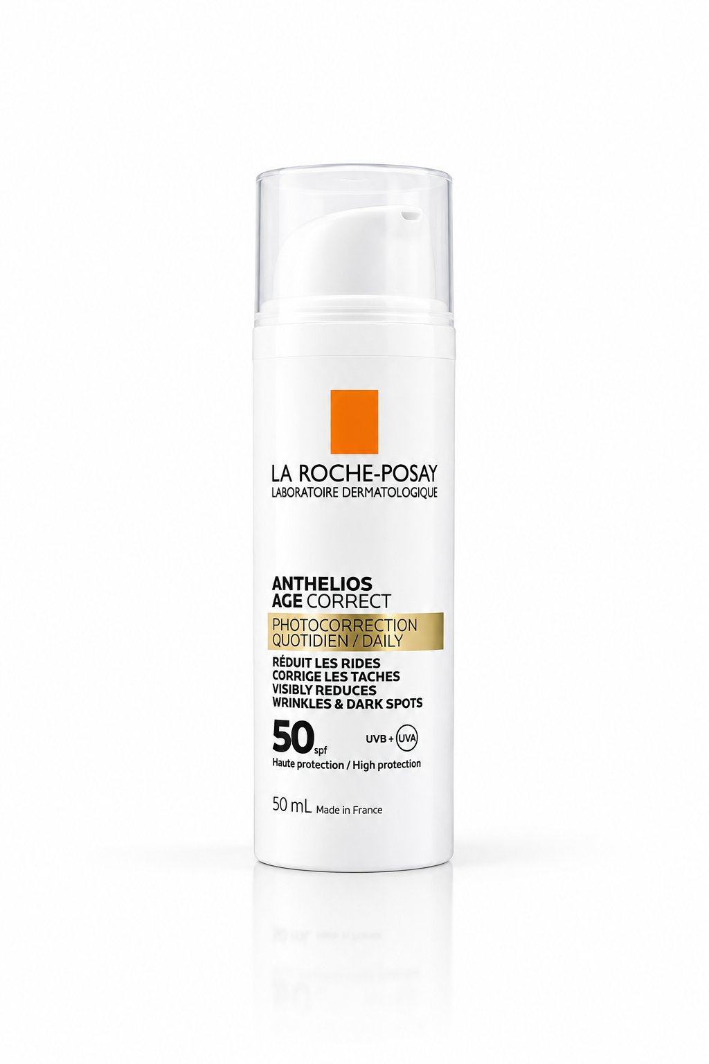 لاروش بوزيه - كريم أنثيليوس إيدج كوريكت الواقي من الشمس والمضاد للشيخوخة SPF 50