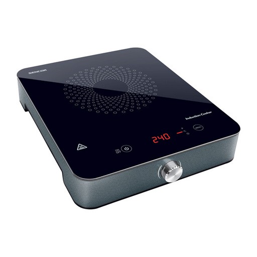 طباخ كهربائي لمس 1800 واط شاشة رقمية Single Zone Induction Cooktop 1800W SCP 3201GY مسواگ