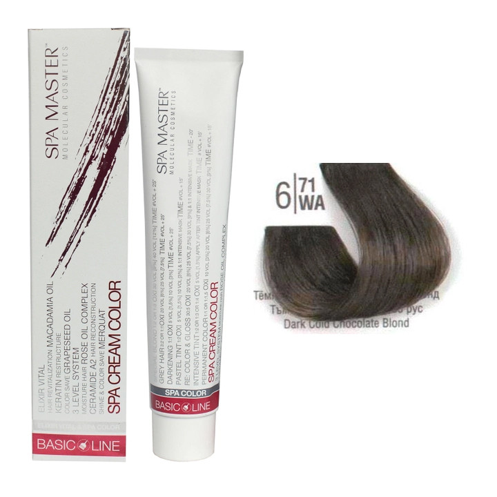 6/71wa Dark cold chocalate blond