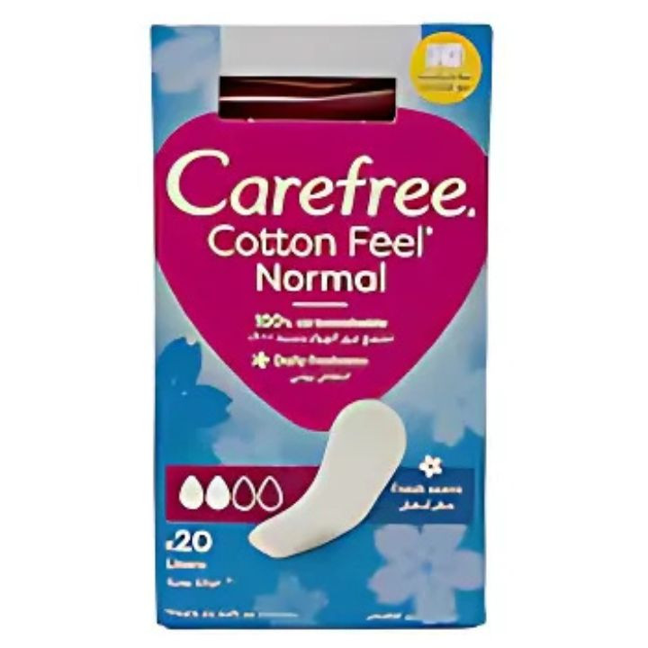 Pantyliners Normal Cotton Feel with Cotton Extract (20 pcs)